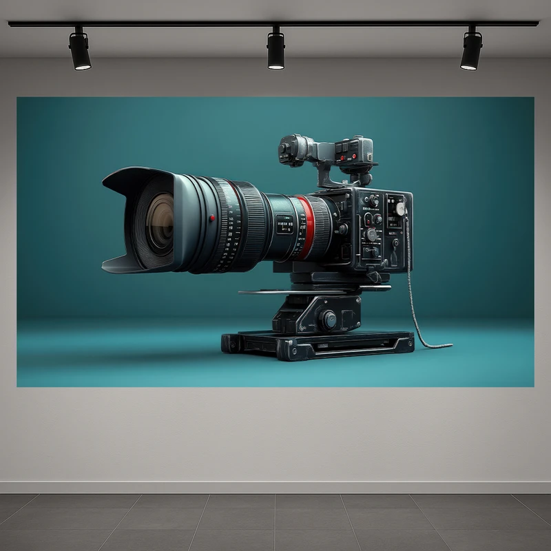 استیکر طرح دوربین عکاسی مدل حرفه ای کد PD1311095