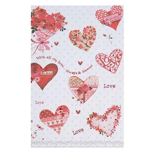 کارت پستال Paper Rose طرح With All My Love شماره 002