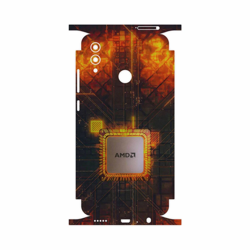 برچسب پوششی ماهوت مدل AMD Brand-FullSkin مناسب برای گوشی موبایل آنر 10 Lite