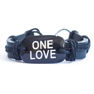 دستبند مردانه مدل one love