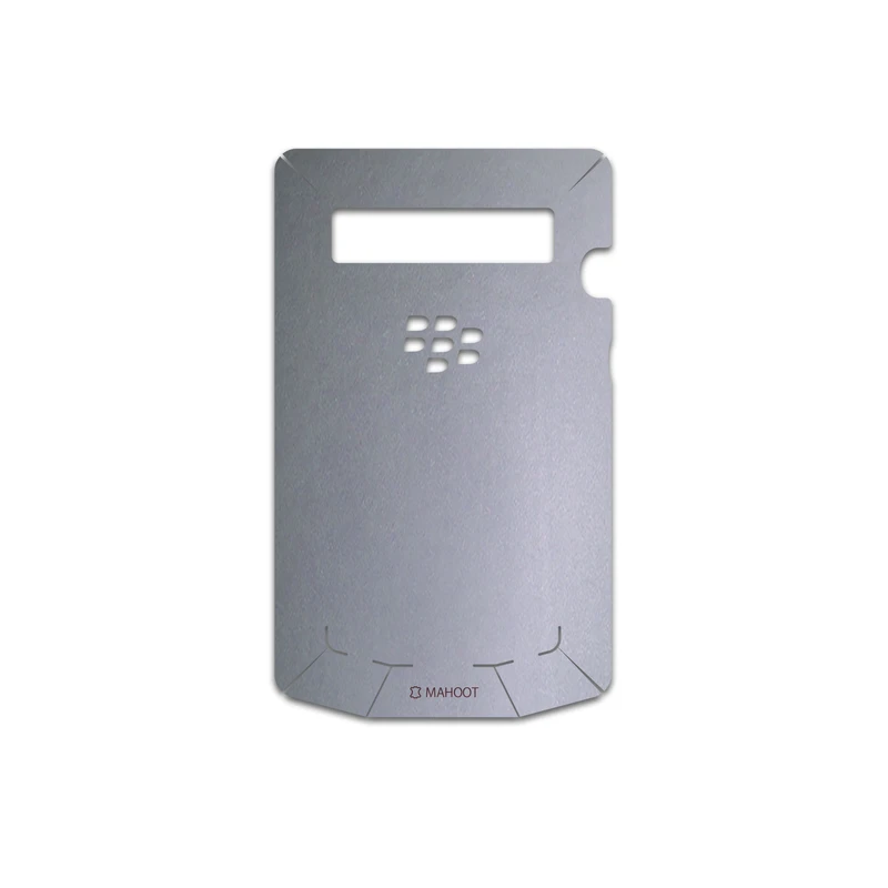 برچسب پوششی ماهوت مدل Matte-Silver مناسب برای گوشی موبایل بلک بری Porsche Design P9981