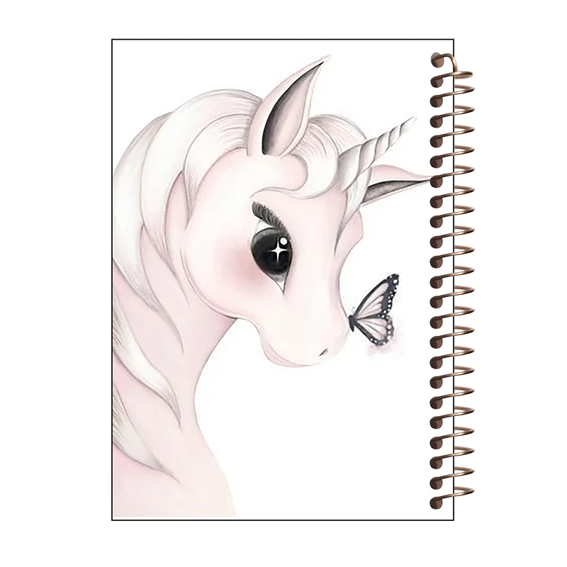دفتر مشق 100 برگ طرح یونیکورن کد H342