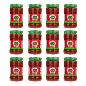 رب گوجه فرنگی دلپذیر - 680 گرم بسته 12 عددی