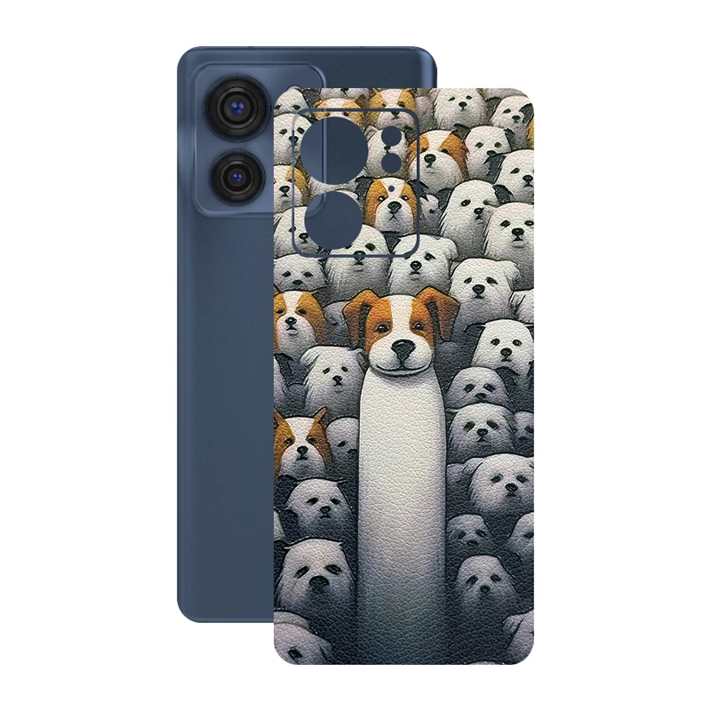 برچسب پوششی ریمکس مدل Leth طرح سگ مناسب برای گوشی موبایل موتورولا Edge 40