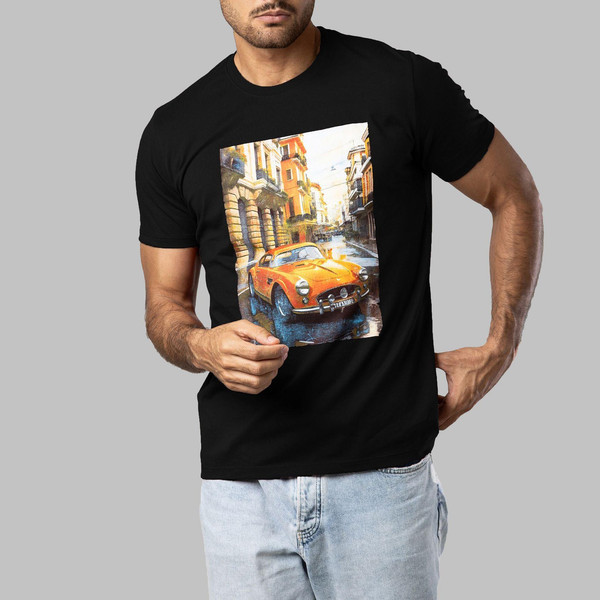 تی شرت آستین کوتاه مردانه باینت مدل 780-1 رنگ مشکی