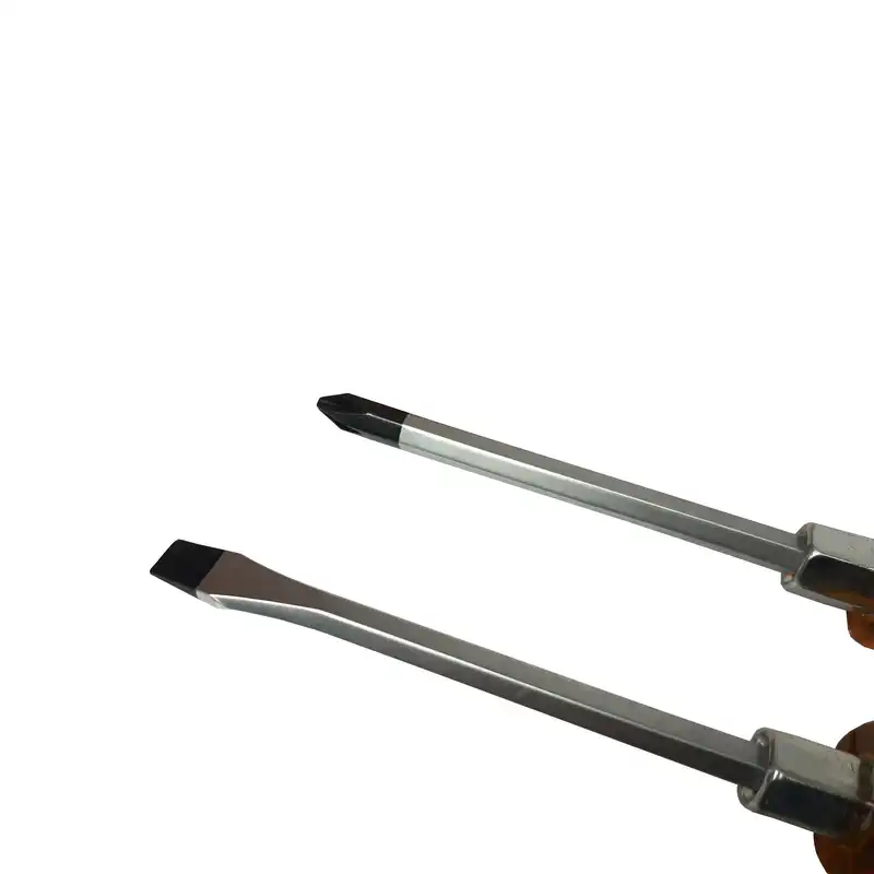 پیچ گوشتی یک سر چهارسو یک سر دو سو زد ایکس مدل ZX-7 بسته 6 عددی