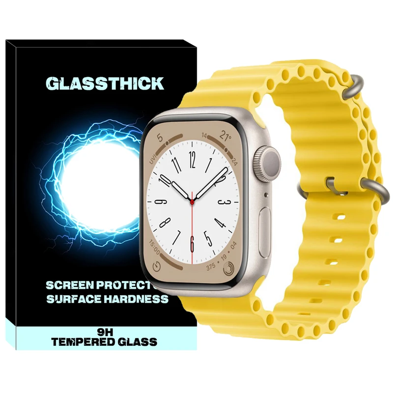 بند گلستیک مدل Ocean مناسب برای اپل واچ Series 2 38 میلی متری