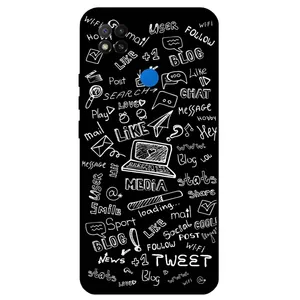 Megafone Social Media 1898 Cover For Xiaomi Redmi 9 Active