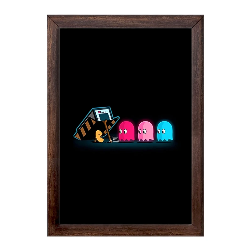 تابلو خندالو طرح پکمن (PAC-MAN) کد F3981