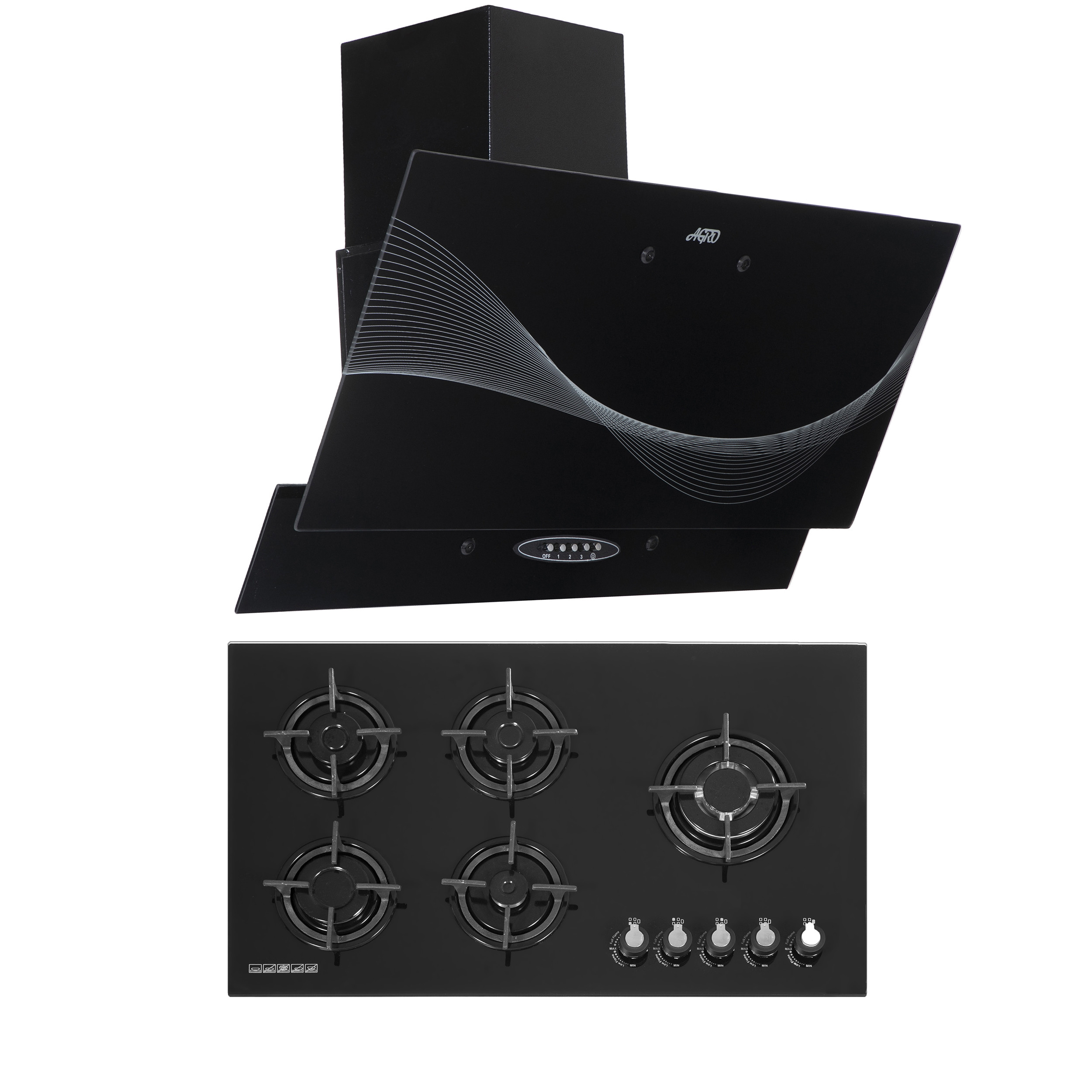 هود و اجاق گاز صفحه ای مدل SET 9065