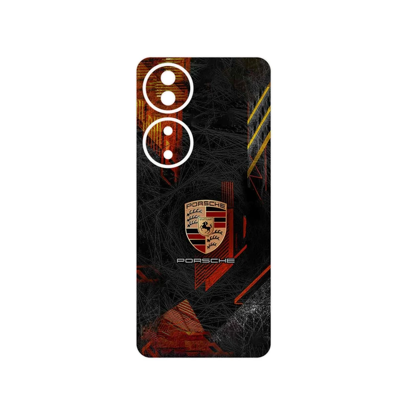 برچسب پوششی ماهوت مدل Porsche_Logo مناسب برای گوشی موبایل آنر X7b