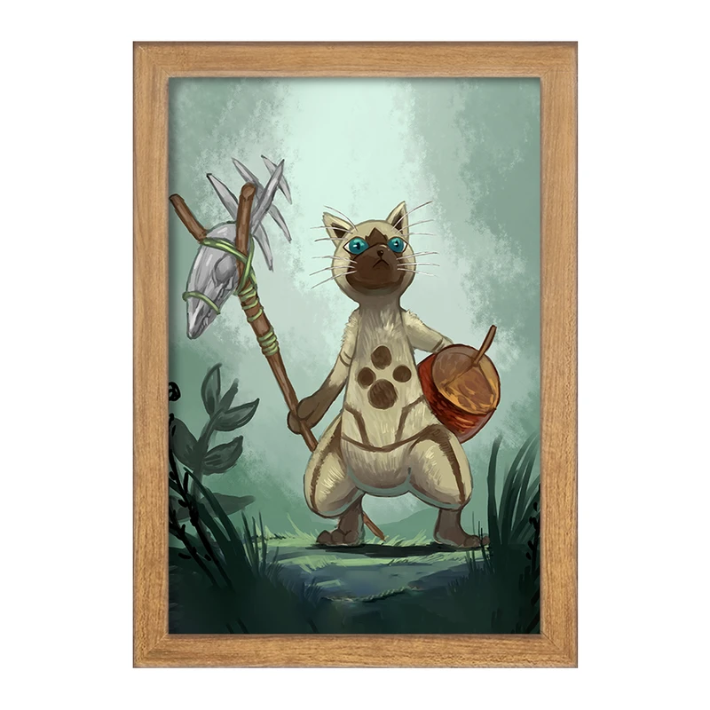 تابلو خندالو مدل بازی شکارچی هیولا (Monster Hunter) کد 33259