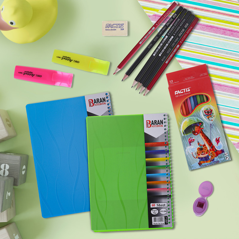 بسته لوازم تحریر فکتیس مدل همکلاسی من