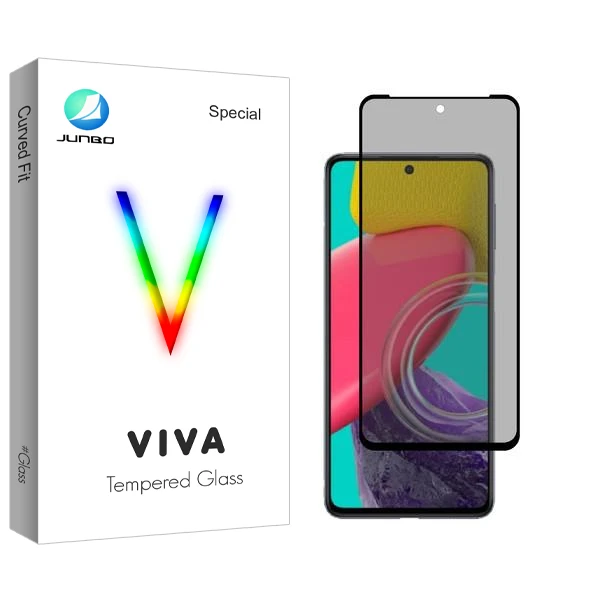 محافظ صفحه نمایش حریم شخصی جانبو مدل Viva مناسب برای گوشی موبایل سامسونگ Galaxy M53