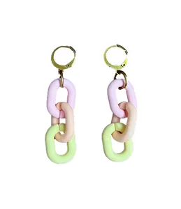 گوشواره زنانه مدل زنجیری