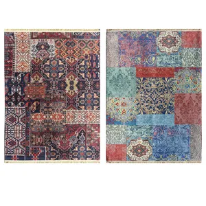 فرش ماشینی دو رو نیروانا مدل Colorful