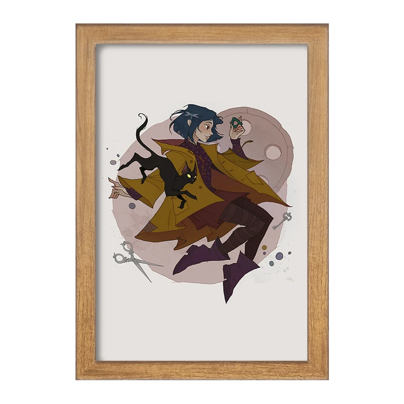 تابلو خندالو مدل کورالاین Coraline  کد 20782