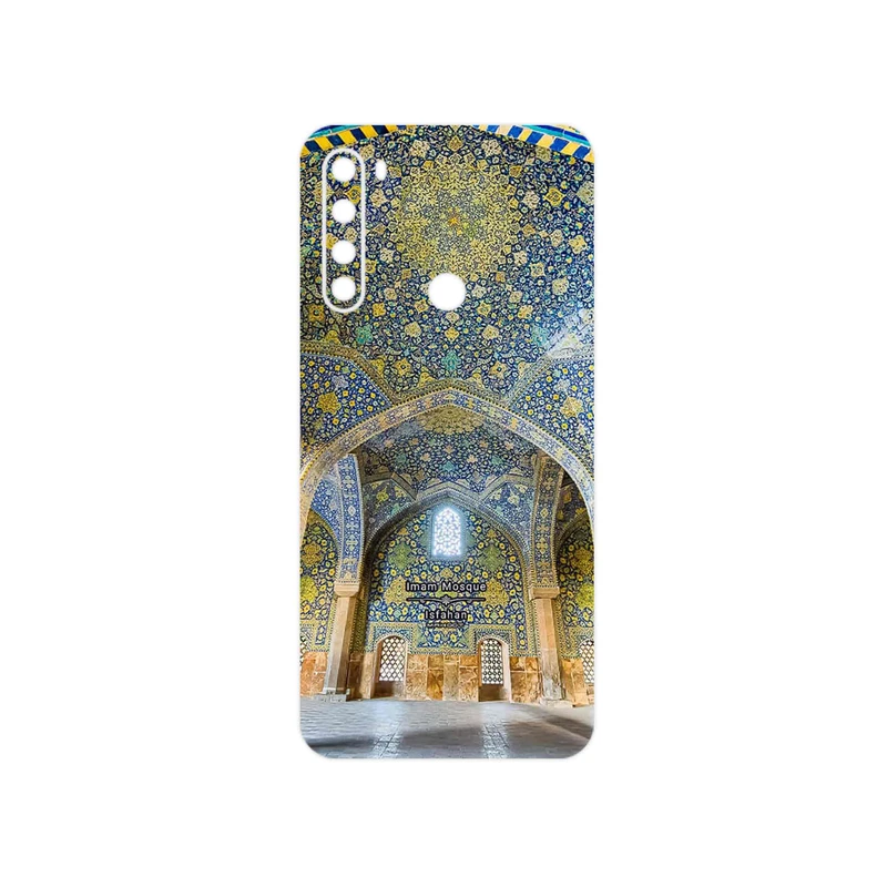 برچسب پوششی ماهوت مدل Imam Mosque in Isfahan مناسب برای گوشی موبایل شیائومی Redmi Note 8 2021
