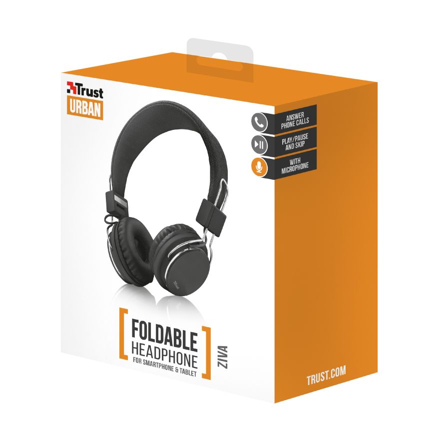 هدفون تراست مدل Ziva Foldable -  - 2