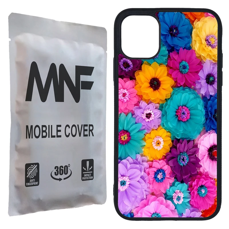 کاور ام ان اف طرح گل کد P-025 مناسب برای گوشی موبایل اپل iPhone 11