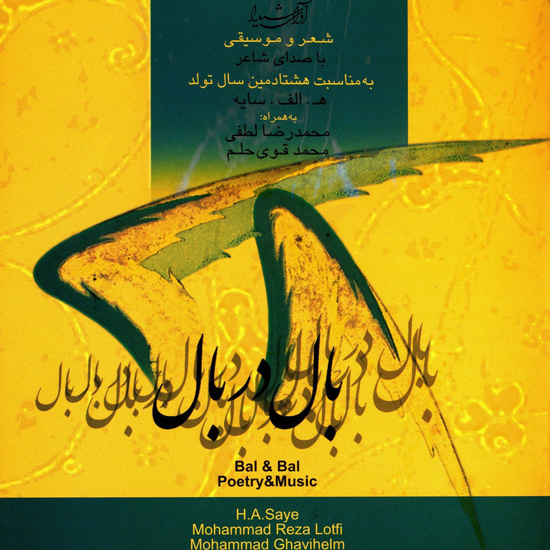 آلبوم موسیقی کنسرت بال در بال اثر محمد رضا لطفی آلبوم موسیقی کنسرت بال در بال اثر محمد رضا لطفی