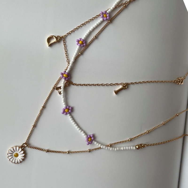 گردنبند دخترانه آی ام مدل AN1183-013 گردنبند دخترانه آی ام مدل AN1183-013