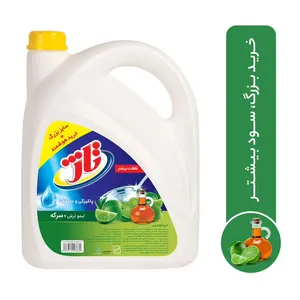 مایع ظرفشویی تاژ مدل Lemon and  Vinegar حجم 3.75 لیتر