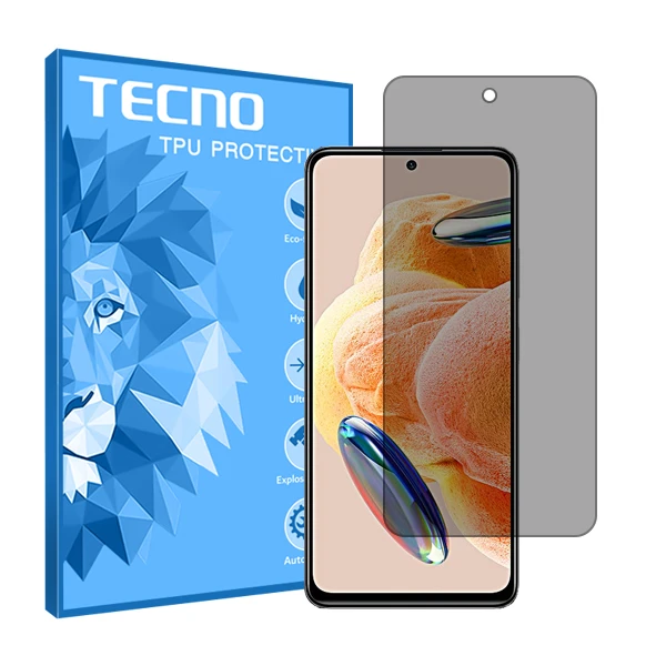 محافظ صفحه نمایش حریم شخصی تکنو مدل HyPRV مناسب برای گوشی موبایل شیائومی Redmi Note 12 Pro 4G