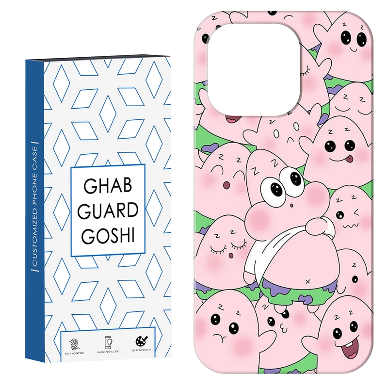 کاور قاب گارد گوشی طرح پاتریک کد Dimo-101 مناسب برای گوشی موبایل اپل  IPHONE 16 PRO MAX   