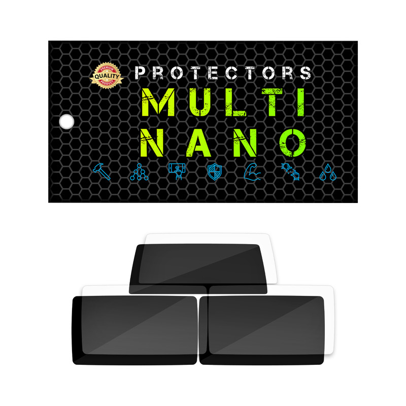 محافظ صفحه نمایش آنتی رفلکس مانیتور خودرو مولتی نانو مدل X-S1M مناسب برای بی ام و 530i حاوی 3 تکه