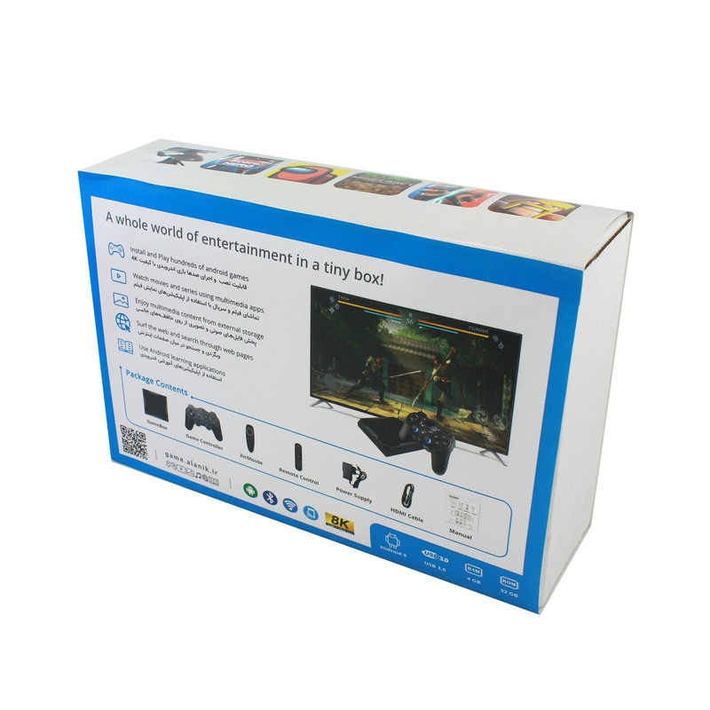 گیم باکس اندروید آلاباکس مدل GC32