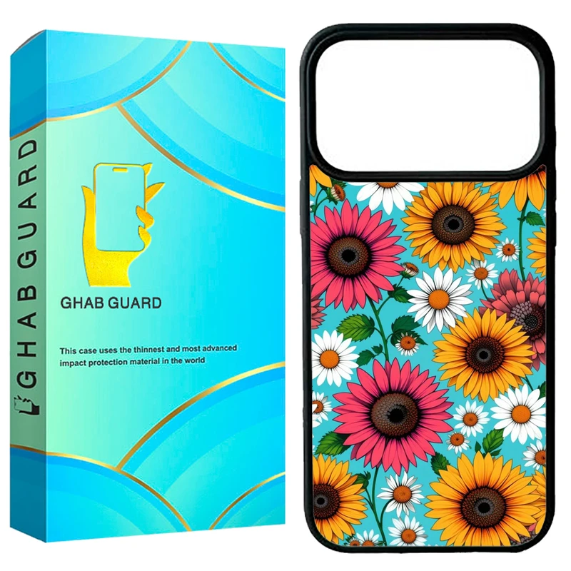 کاور قاب گارد طرح گل گلی مدل G17PM مناسب برای گوشی موبایل اپل iPhone 17 Pro Max