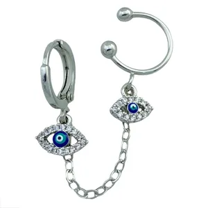 گوشواره زنانه وای اس ایکس مدل چشم کد E4176