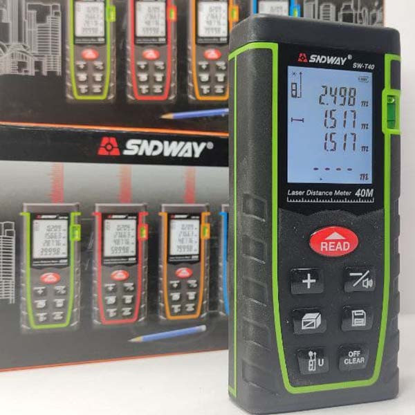 متر لیزری سندوی مدل SW-T40