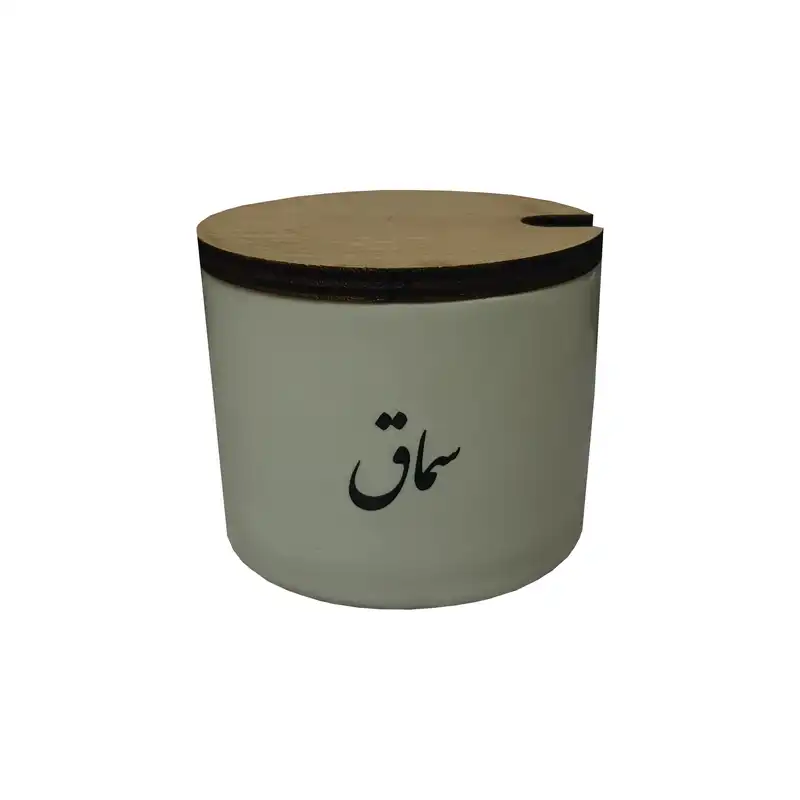 بانکه سرامیکی مدل تکست طرح سماق کد SM