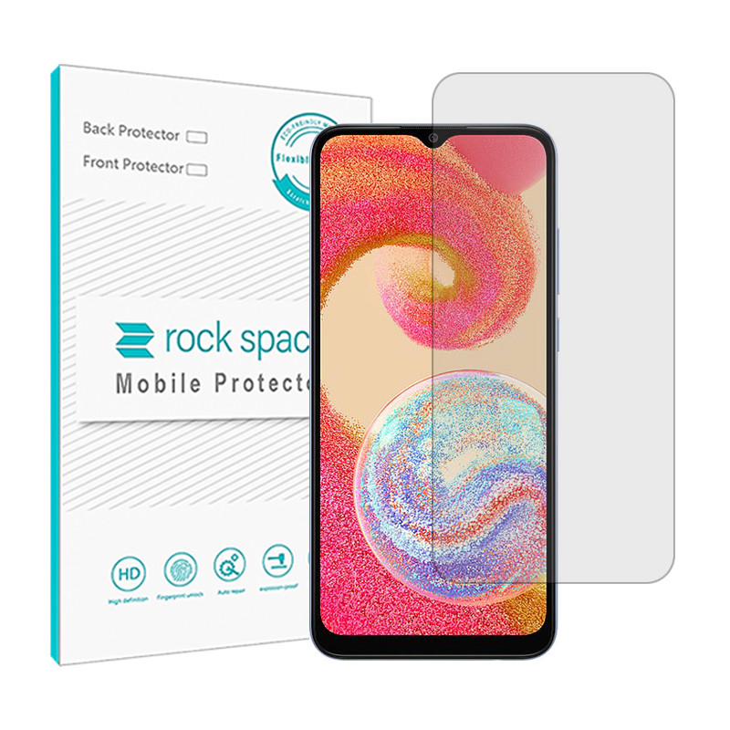 محافظ صفحه نمایش شفاف راک اسپیس مدل HyGEL مناسب برای گوشی موبایل سامسونگ Galaxy A04e
