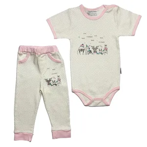 ست بادی و شلوار نوزادی نی نی مون مدل گوزن