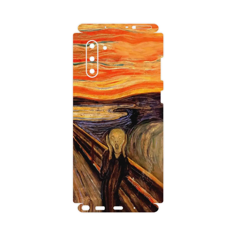 برچسب پوششی ماهوت مدل The Scream of Munch-FullSkin مناسب برای گوشی موبایل سامسونگ Galaxy Note 10