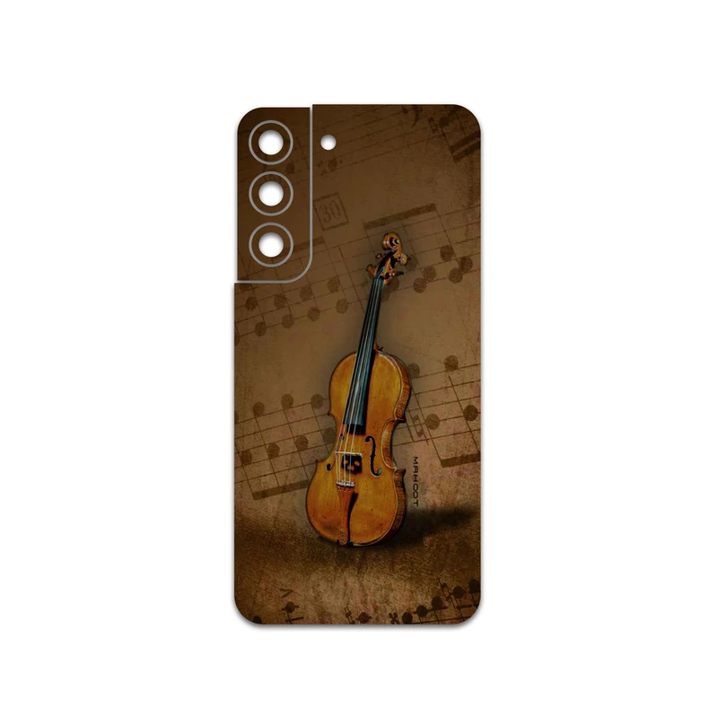 برچسب پوششی ماهوت مدل Violin-Instrument مناسب برای گوشی موبایل سامسونگ Galaxy S22 5G
