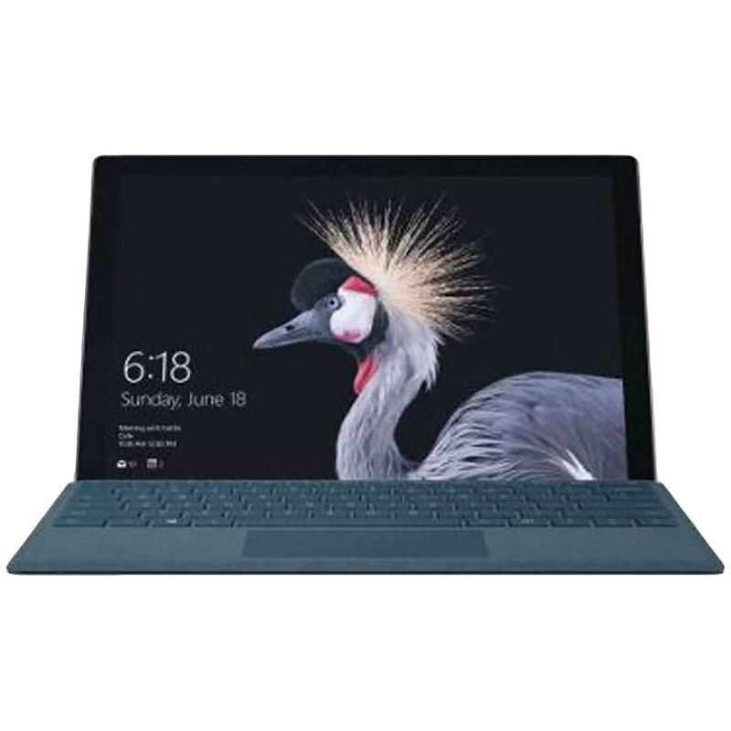 تبلت مایکروسافت مدل Surface Pro 2017 - B به همراه کیبورد مشکی مایکروسافت و  محافظ صفحه نمایش Maroo - ظرفیت 128 گیگابایت