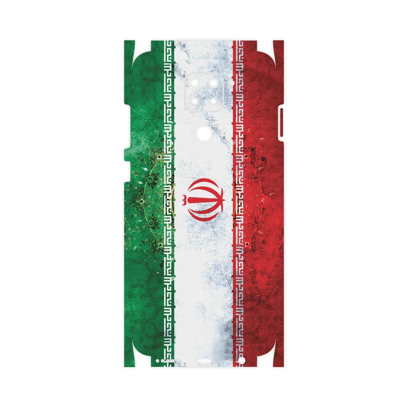 برچسب پوششی ماهوت مدل IRAN-Flag-FullSkin مناسب برای گوشی موبایل شیائومی Redmi Note 9