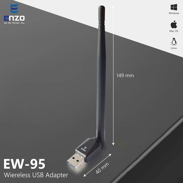 USB کارت شبکه مدل EW-95