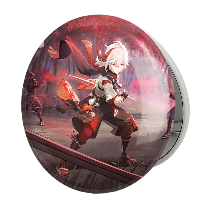 آینه جیبی خندالو طرح بازی گنشین ایمپکت Genshin Impact مدل تاشو کد 25672 