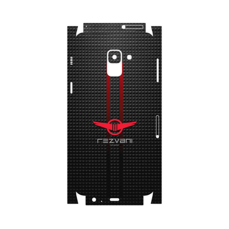 برچسب پوششی ماهوت مدل Rezvani Motors-FullSkin مناسب برای گوشی موبایل سامسونگ Galaxy A8 2018