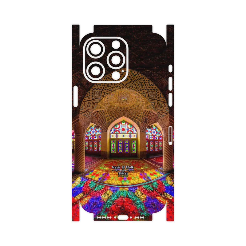 برچسب پوششی ماهوت مدل Nasir Al-Molk Mosque-FullSkin مناسب برای گوشی موبایل اپل iPhone 15 Pro Max