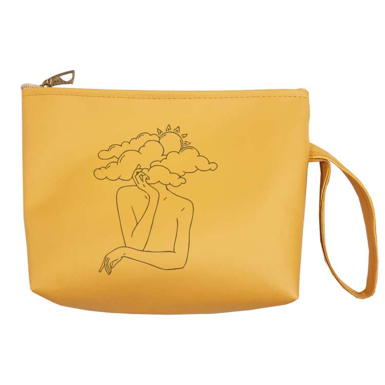 کیف لوازم آرایش زنانه مدل ابر و خورشید 5654658