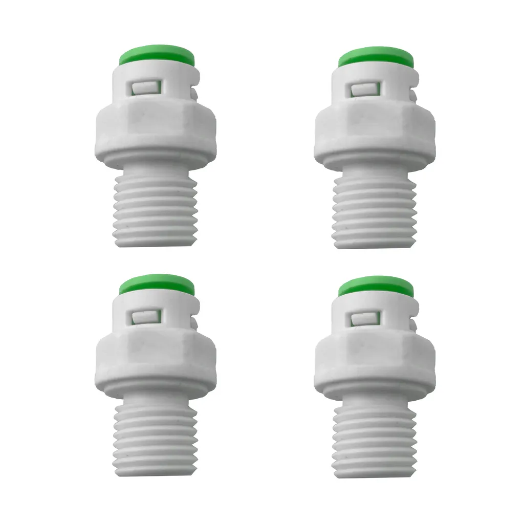 تبدیل اتصال رزوه 1/4 به فیتینگ 6 تکومن مدل best مجموعه 4 عددی