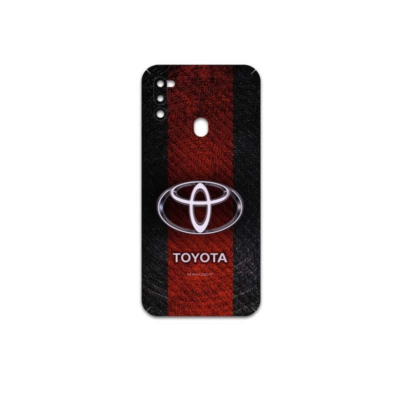 برچسب پوششی ماهوت مدل TOYOTA-Logo مناسب برای گوشی موبایل سامسونگ Galaxy M21 (2021) Edition