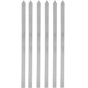 Steel Kebab Skewer Long Pack Of 6