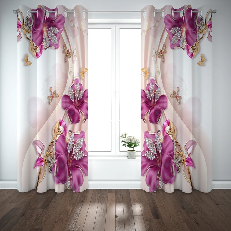  پرده هزاردستان مدل par606 سایز 300x150 سانتی متر 